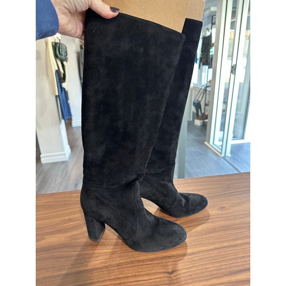 Gianvito Rossi Suede Heeled Tall Boots Size 39(9)